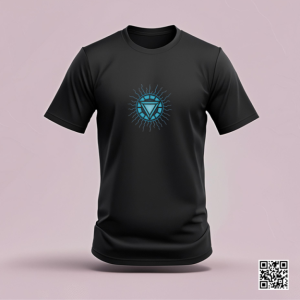 Metal Hero Energy Core – Futuristic Power T-Shirt