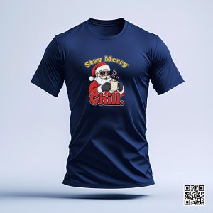 Chill Santa Stay Merry & Relax T-shirt