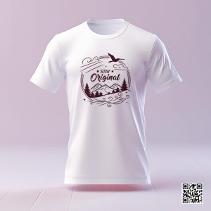Stay Original – Minimal Typography Quote T-Shirt | Unique Streetwear Design